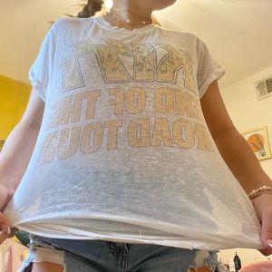 KISS band tee